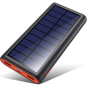 Powerbank Chargeur 26800mah Recharge Rapide Solaire 2 Ports USB Power Bank - Photo 1 sur 3