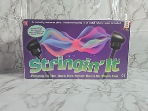 Stringin' It 3D String Light Show Party Toy Illuminated String Can You Imagine - Picture 1 of 15