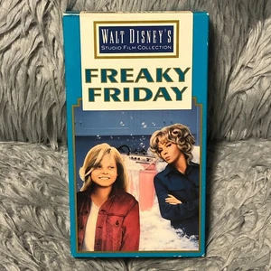 Walt Disney Freaky Friday VHS 1997 Jodie Foster Barbara Harris 1976 - Picture 1 of 5