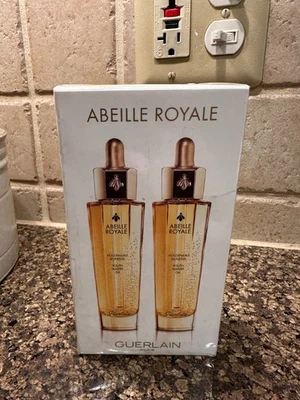 2件装Guerlain Abeille Royale高级青春水油50毫升/1.6液体盎司全新密封 — 第 1/4 张图片