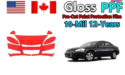 Película de protección de pintura reCut PPF para Chevrolet Impala LS-LT-LTZ-SS 2006-2013 Foto 1 de 4