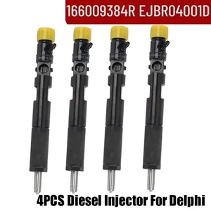 4X Einspritzdüse für Renault-Nissan Dacia Delphi 28232248 166009384R EJBR04001D - Bild 1 von 6