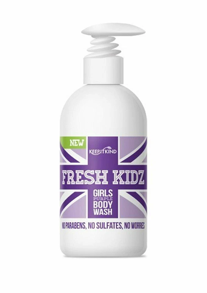 Jabón corporal natural Keep It Kind Fresh Kidz - niñas "púrpura", 16,9 fl. oz. Foto 1 de 1