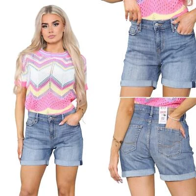 Womens Denim Shorts Grade A Levis Signature Vintage Ladies Stretch Hot Pants - Image 1 of 4