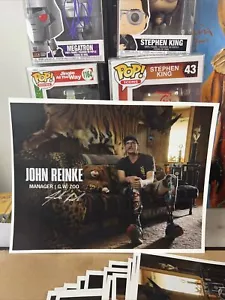 John Reinke (Tiger King) Signed 8.5x11 Photo Autographed COA - Picture 1 of 4