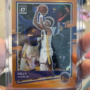 Kelly Oubre Jr. 2020-21 Panini Donruss Optic Orange Prizm #/199 Golden State SP - Imagen 1 de 2