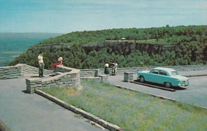View of Cliffs at Thacher State Park, Albany, New York, UNP, VG Cond --POSTCARD - Imagen 1 de 2