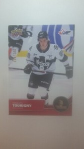 2021-22 Upper Deck CHL Exclusives 35/100 Miguel Tourigny #6 Bathurst Montreal