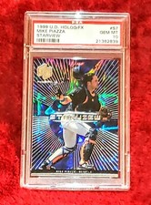 MIKE PIAZZA METS 1999 UD HOLOGRFX STARVIEW FOIL BEAUTIFUL PSA 10 🔥 SUPER SHARP 