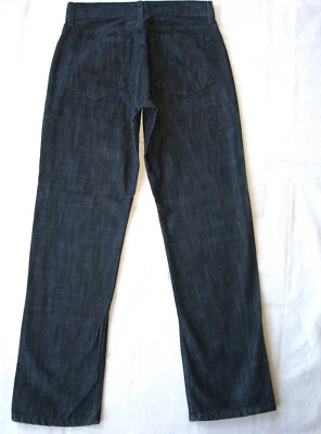 NEW William Rast Straight Jeans Men Sz 30 X 30 Dark Blue 100% Cotton Sz 28 FIT - Image 1 of 4