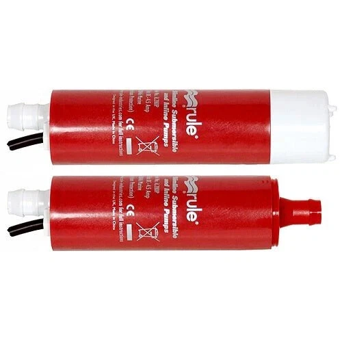 Rule iL280 Plus In Line & Submersible Marine Boating Pump - Image 1 of 1