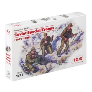ICM35501 Scale model kit 1:35 Soviet special troops Soviet-Afghan war 1979-1988 - Picture 1 of 7