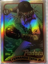 Topps Project 70 Card 411 - 1989 Fernando Tatis Jr. by Alex Pardee FOIL 67/70