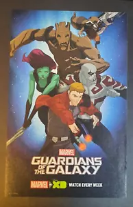 Guardianes de la Galaxia 2016 serie de televisión animada Disney XD - página de anuncio/anuncio impreso - Imagen 1 de 1