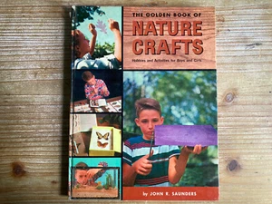 The Golden Book of Nature Crafts, 1962, Vintage Craft Book - Bild 1 von 5