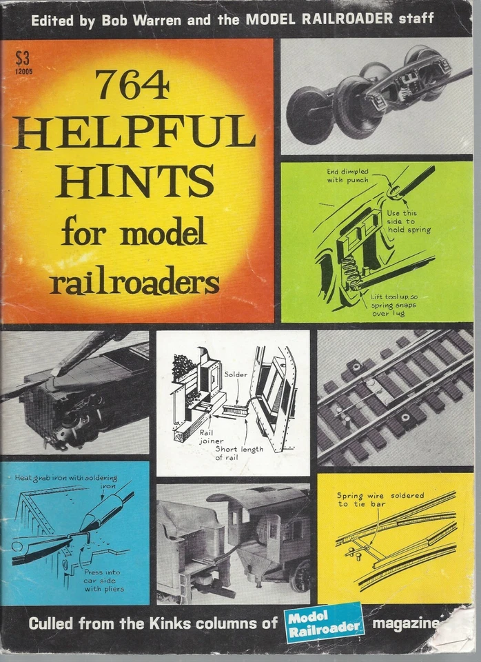 764 Helpful Hints for Model Railroaders Vintage Magazine 1977 - Image 1 of 1