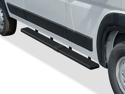 APS Running Boards 5in Black Fit 14-25 Ram ProMaster 136in 159in Wheelbase - Image 1 of 4