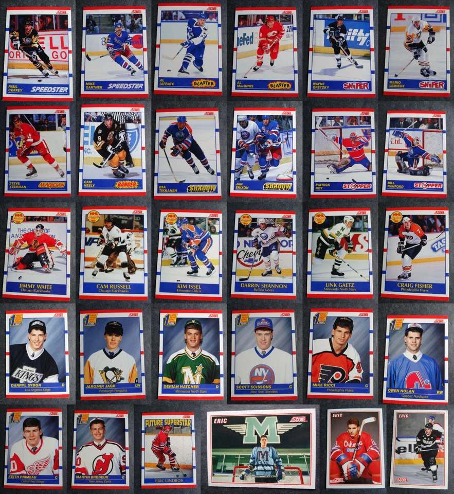 1990-91 Score Canadian Hockey Cards Complete Your Set You U Pick  221-440 - Image 1 of 1
