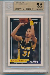 1992 Topps Reggie Miller (HOF) (#193) BGS9.5 BGS - Bild 1 von 1