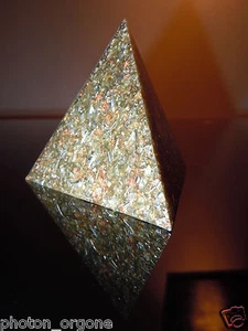 Geo Orgone Tetrahedron Pyramid Chakra Yin Yang Psychic Attack Shungite Sodalite - Picture 1 of 4