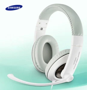 Genuine Samsung PC Computer Gaming Stereo USB Headset Headphones with Microphone - Picture 1 of 7