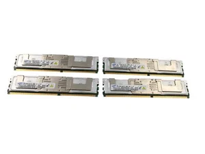 LOT OF 4 Samsung RAM 512MB 1Rx8 PC2-5300F Ddr2 667mhz M395T6553CZ4-CE61 - Picture 1 of 3