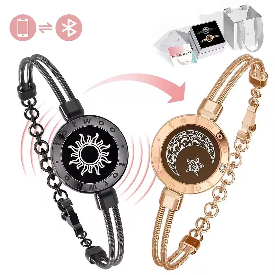 TOTWOO Pärchen Armband/Fern-Touch-Armbänder/Partnerarmband Langstreckenberührung - Bild 1 von 4
