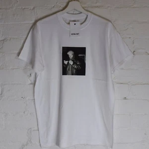 NAS Rolling up a Spliff Hip Hop White T-shirt S *CLEARANCE* - Picture 1 of 3