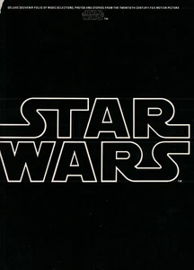 Folio de recuerdos de lujo de Star Wars 1977: música, fotos e historias de la película - Imagen 1 de 1