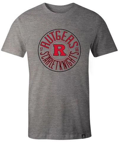Image One NCAA Rutgers Scarlet Knights Adult NCAA Circles Everyday Short Slee Cover