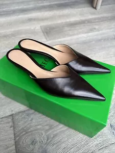 BNIB Bottega Veneta Brown Punta 40mm Size 37 - Picture 1 of 5
