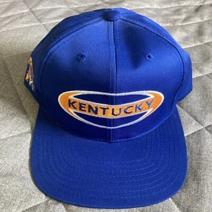 Vintage Kentucky Wildcats SnapBack Hat Blue ANNCO 90s One Size Cap - Picture 1 of 9