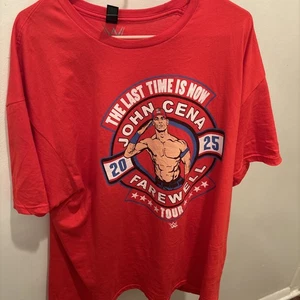WWE John Cena Farewell Tour 2025 Last Time Is Now Two-Sided T-Shirt - Bild 1 von 4