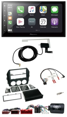 Pioneer USB Lenkrad 2DIN Bluetooth DAB Autoradio für Mazda MX 5 NC 2009-2015 akt - Bild 1 von 4