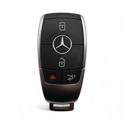 MERCEDES BENZ OEM SMART REMOTE KEY FOB NBGDM3 For Parts Non Tested DM3 4 Buttons - Image 1 of 4