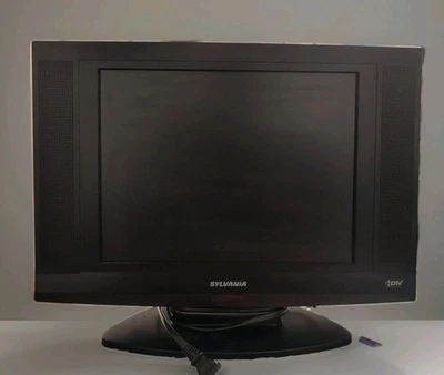 Sylvania LC155SC8 15” LCD TV - No Remote Very Good Working Condition Retro Fit. - Image 1 of 4