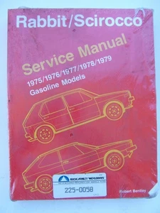 Sealed 1975-79 Rabbit Scirocco Official Bentley Manual VRG9 -LPV 997 174 - Picture 1 of 4
