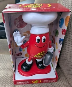 Original Gourmet Mr. Jelly Belly 11" Red White Figure Container No Jelly Beans - Picture 1 of 2