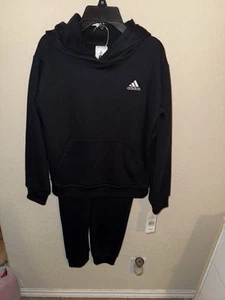 Kids Adidas Adidas Two Piece Sweat Suit Size Medium - Picture 1 of 6