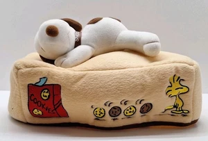 De colección y Raro Sleeping Snoopy, Peanuts UFS, Cubierta de Caja de Pañuelos - Imagen 1 de 11