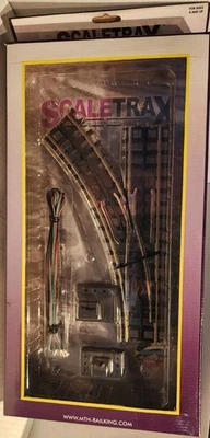 MTH ScaleTrax 45-1003 0-31 Left Hand Switch Nickel Silver Track 3Rail - Image 1 of 4