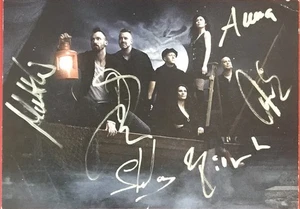 Schandmaul Medieval rock autograph signed 4"x6" photo - Picture 1 of 1