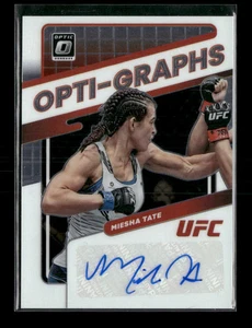 2022 Donruss Optic UFC Opti-Graphs Miesha Tate Auto #OG-MTT - Picture 1 of 2