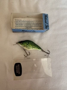 Vintage Lazy Ike Natural Ike Crank Bait Near Mint In Box Insert Please Read Desc - Picture 1 of 9