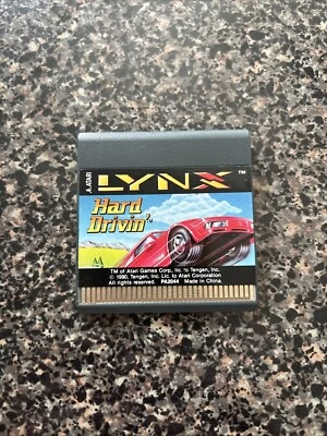 Hard Drivin' (Atari Lynx, 1990) Tested and Plays with NO issues Very Good - Image 1 of 2