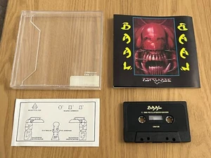 Psygnosis BAAL Commodore 64 Cassette Game - Working -👽👾Retro Gift Idea👾👽 - Photo 1/24