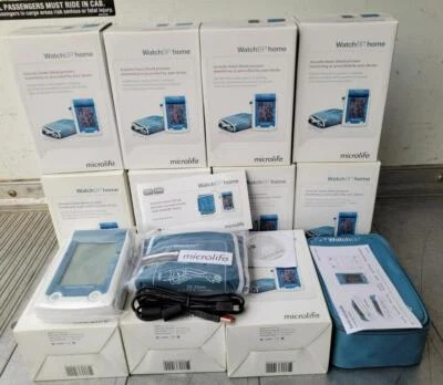 NEW MICROLIFE WATCHBP WATCH BP HOME BLOOD PRESSURE MONITOR + SIZE M CUFF ! c!