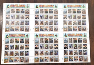 USA #2975 Civil War 1995 Full Press Uncut Sheet of 120 Stamps 32c MNH (Tube 9 - Picture 1 of 6