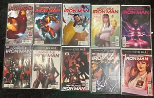 10 Invincible Iron Man #7 -Key 1st Appearance Riri Williams #9 NM comicset 1-10* - Picture 1 of 11