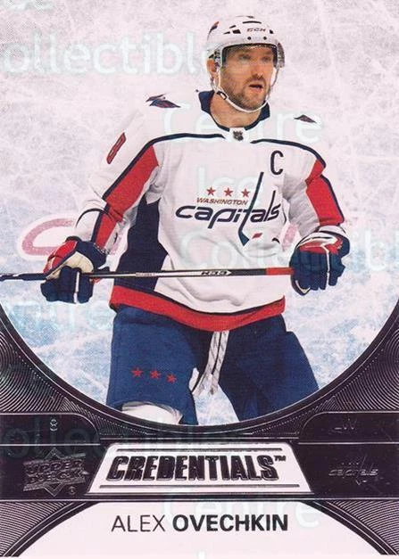 2021-22 Upper Deck Credentials #3 Alexander Ovechkin - Image 1 of 1